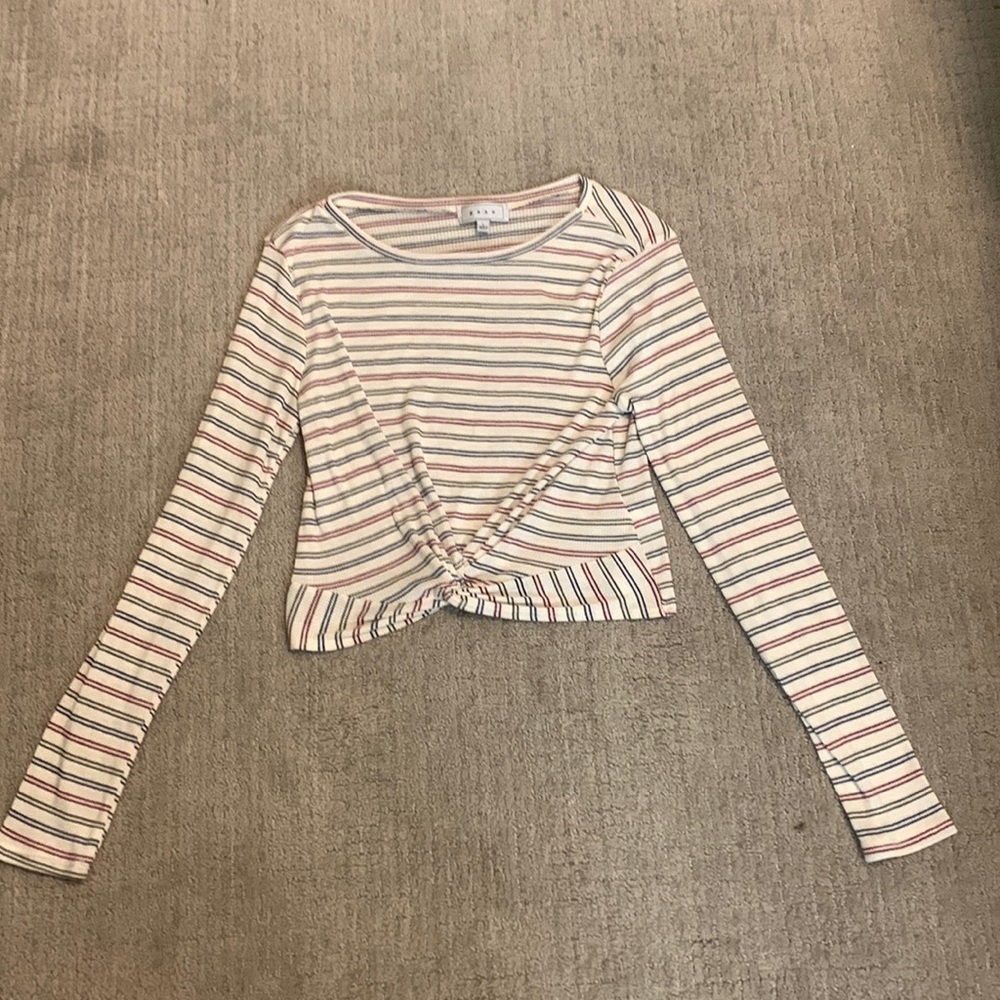 (L) Women’s gaze Striped Top